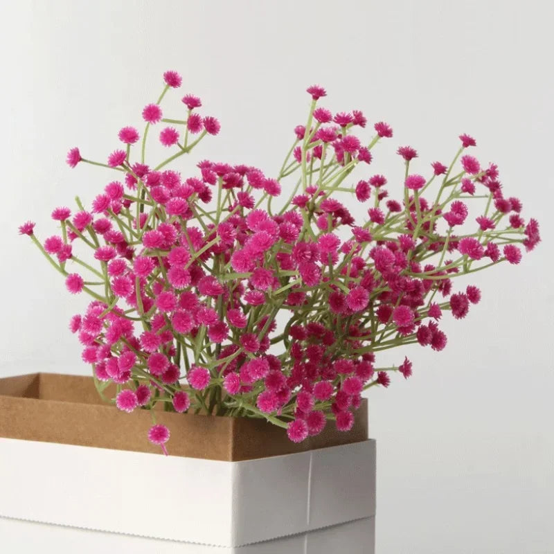 63cm Artificial Starry Sky Silk Flowers – 11 Color Options for Wedding Aisle Decor, Photography Props & Floral Arrangements