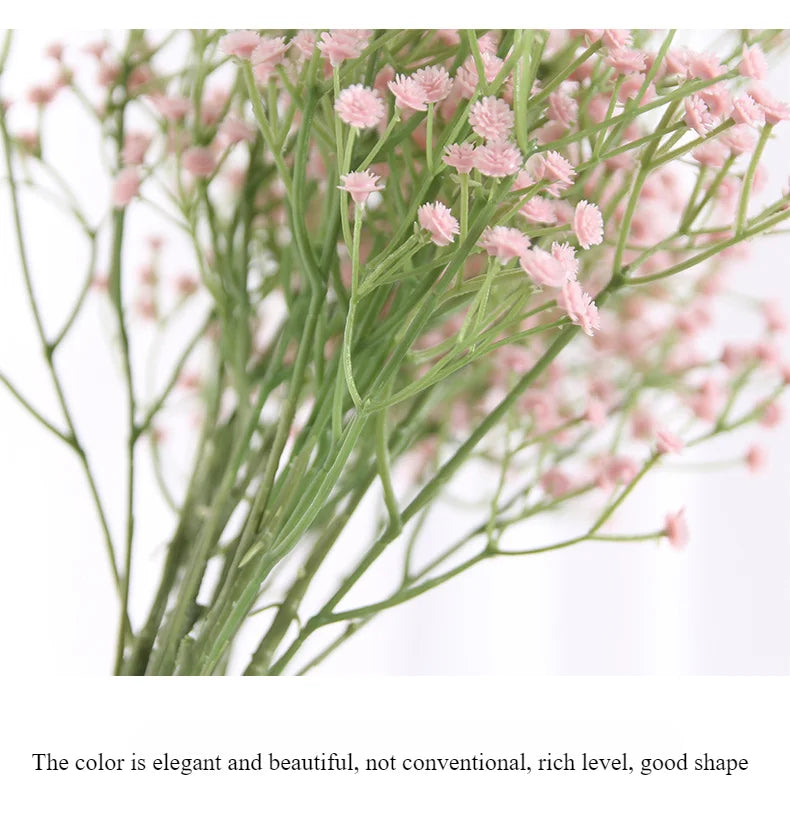 63cm Artificial Starry Sky Silk Flowers – 11 Color Options for Wedding Aisle Decor, Photography Props & Floral Arrangements