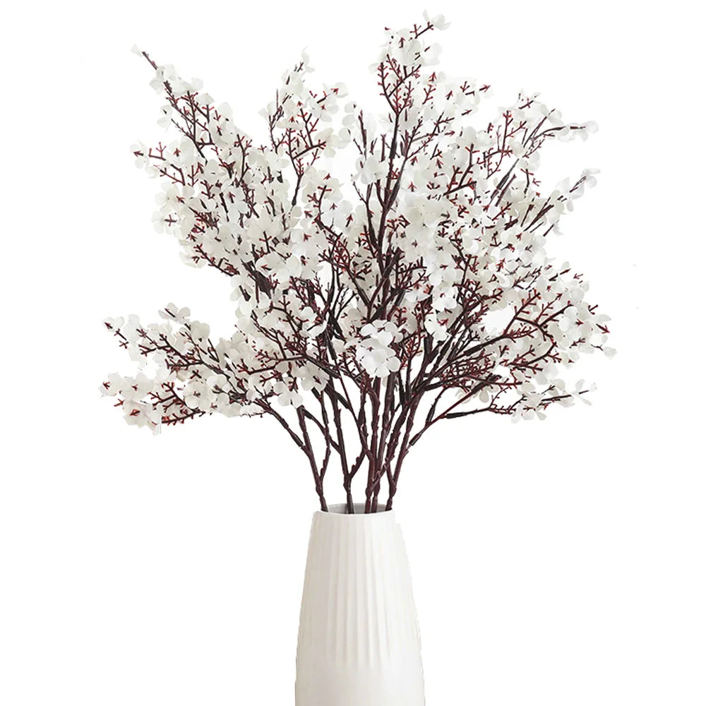 50cm Baby’s Breath Artificial Flowers – Silk Gypsophila Long Stems, 7 Color Options for Home, Wedding, Party & DIY Decor
