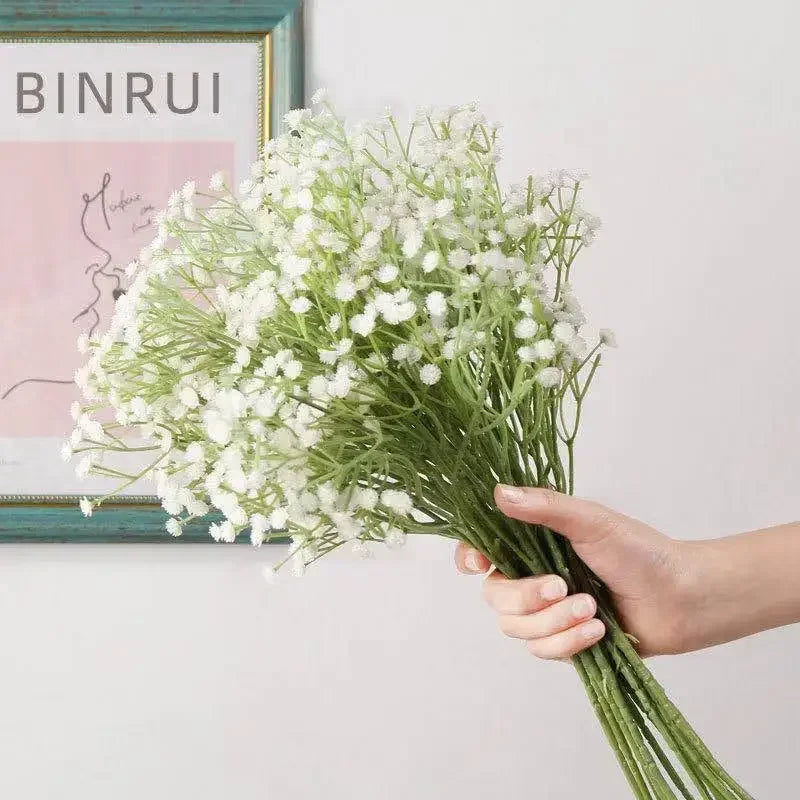 63cm Artificial Starry Sky Silk Flowers – 11 Color Options for Wedding Aisle Decor, Photography Props & Floral Arrangements