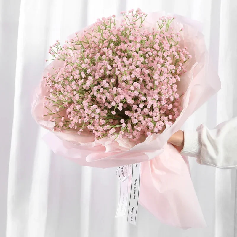 63cm Artificial Starry Sky Silk Flowers – 11 Color Options for Wedding Aisle Decor, Photography Props & Floral Arrangements