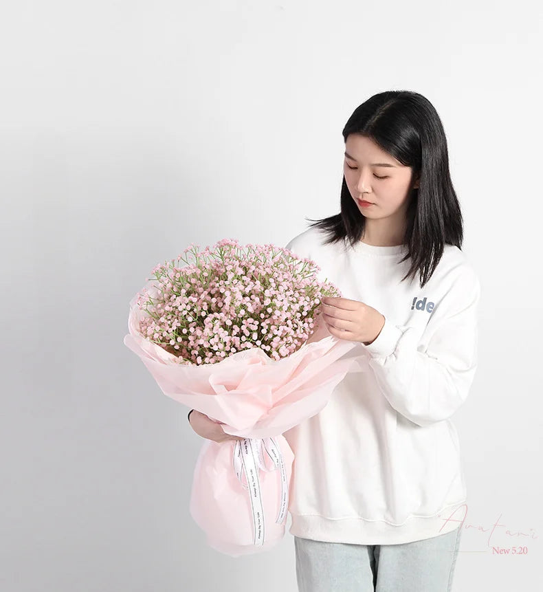 63cm Artificial Starry Sky Silk Flowers – 11 Color Options for Wedding Aisle Decor, Photography Props & Floral Arrangements