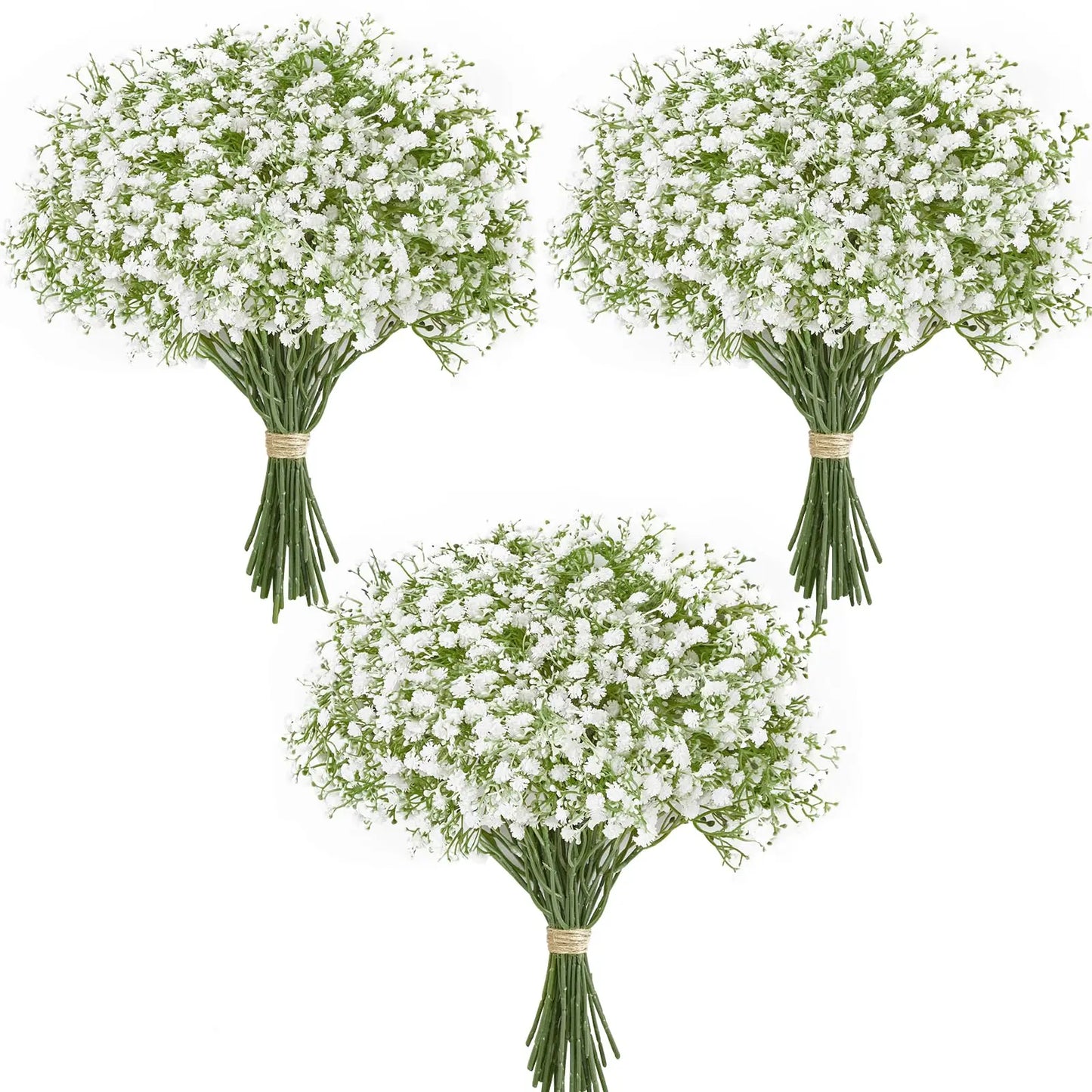 10/15pcs Artificial Baby Breath Flowers Set – Fake Gypsophila for Wedding, Party, Home Decor & DIY Floral Bouquets