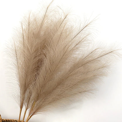 90/120cm Artificial Pampas Grass Bouquet – 12 Color Options for Home, Garden, Wedding & Outdoor Decor