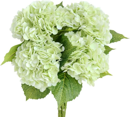 4pcs Artificial Hydrangea Flowers – 11 Color Options for Home, Wedding & Party Decor