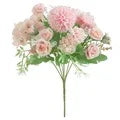 1 Bundle Silk Hydrangea – 8 Color Options for Autumn Vase Decor, Valentine’s Day, Weddings & Bridal Bouquets