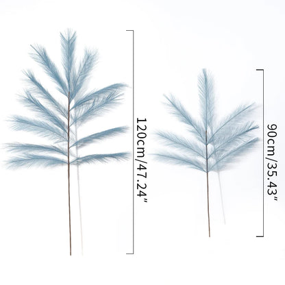 90/120cm Artificial Pampas Grass Bouquet – 12 Color Options for Home, Garden, Wedding & Outdoor Decor