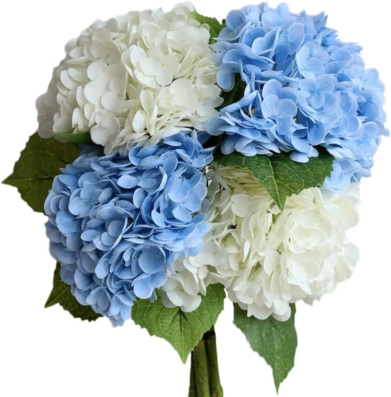 4pcs Artificial Hydrangea Flowers – 11 Color Options for Home, Wedding & Party Decor