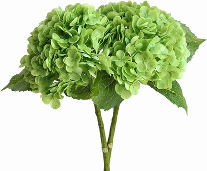 4pcs Artificial Hydrangea Flowers – 11 Color Options for Home, Wedding & Party Decor